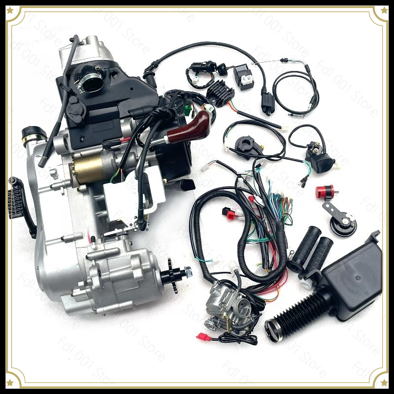 Motorcycle Gear - Motocykl Gokart z Silnikiem 150-200cc, Stalowa