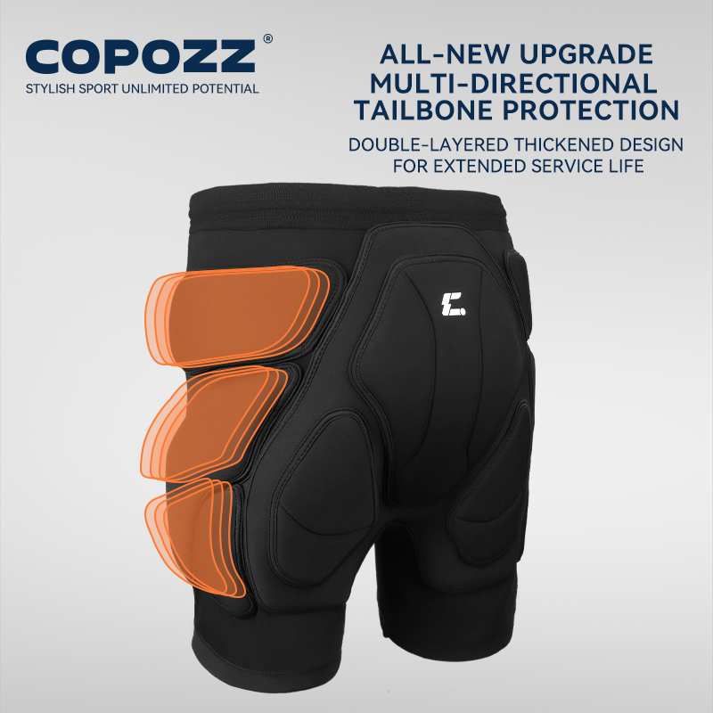 Motorcycle Gear - Ochraniacze na kolana COPOZZ, ulepszone, do