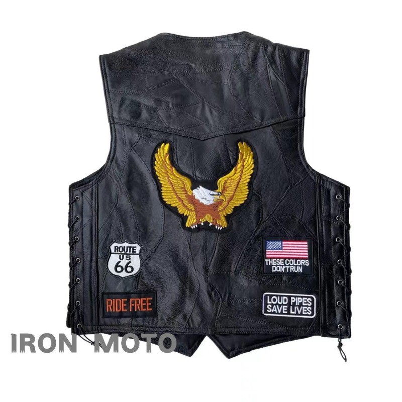 Nowe Kamizelki Motocyklowe Męs – Riding Jacket Leather recenzja i cena