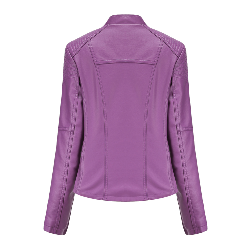 Nowa wiosna jesień kobiety Fau – Riding Jacket Leather recenzja i cena