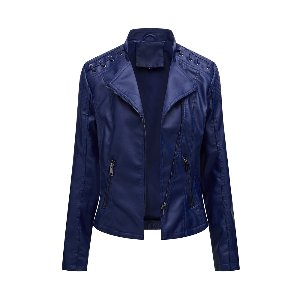 Nowa wiosna jesień kobiety Fau – Riding Jacket Leather recenzja i cena