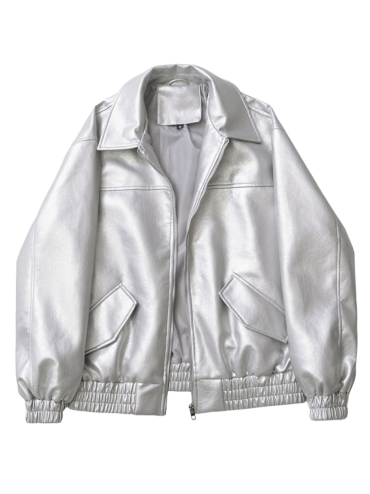 Ailegogo Streetwear Women Retr – Riding Jacket Leather recenzja i cena