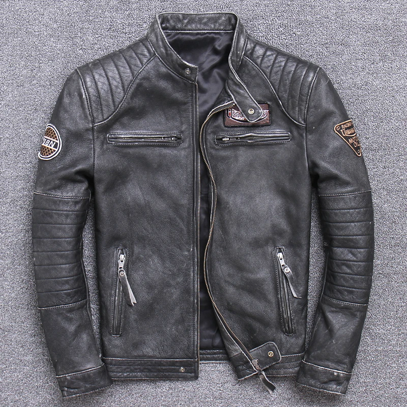 Modne kurtki motocyklowe Vinta – Riding Jacket Leather recenzja i cena