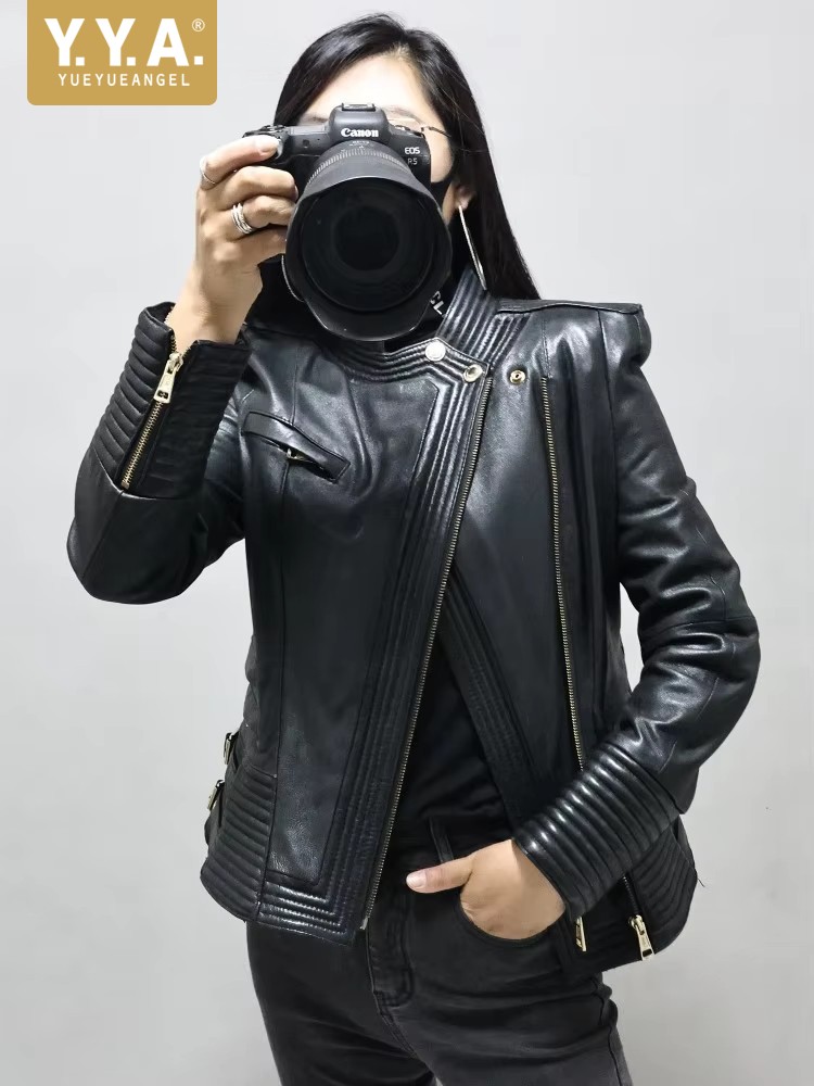 Damska kurtka motocyklowa z pr – Riding Jacket Leather recenzja i cena
