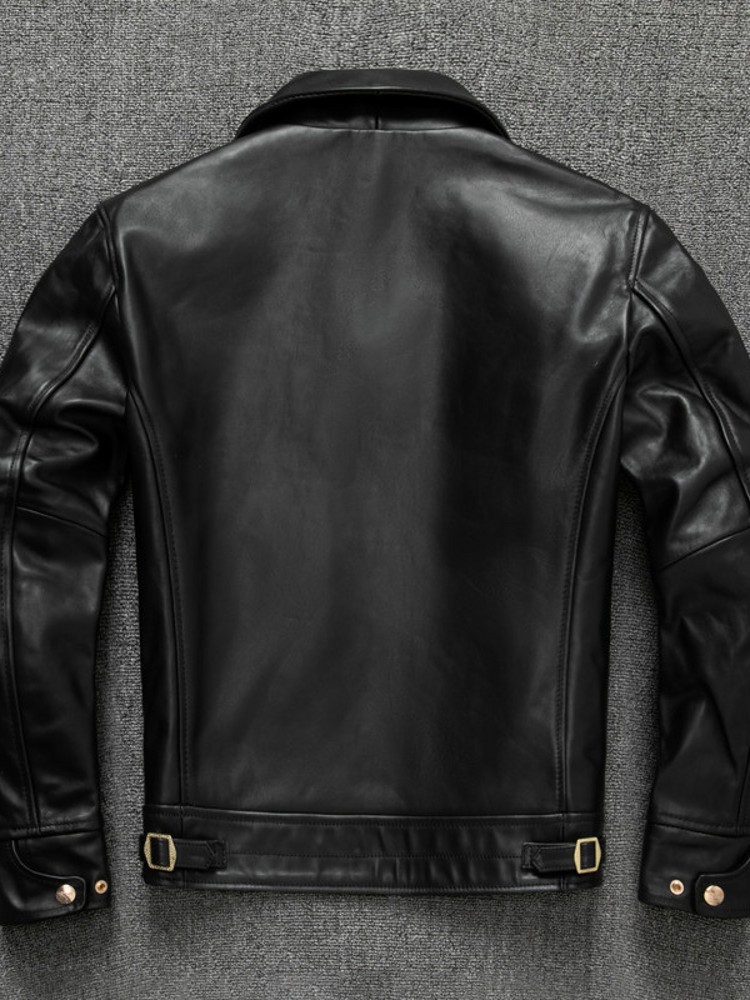 Męska kurtka slim fit ze 100%  – Riding Jacket Leather recenzja i cena