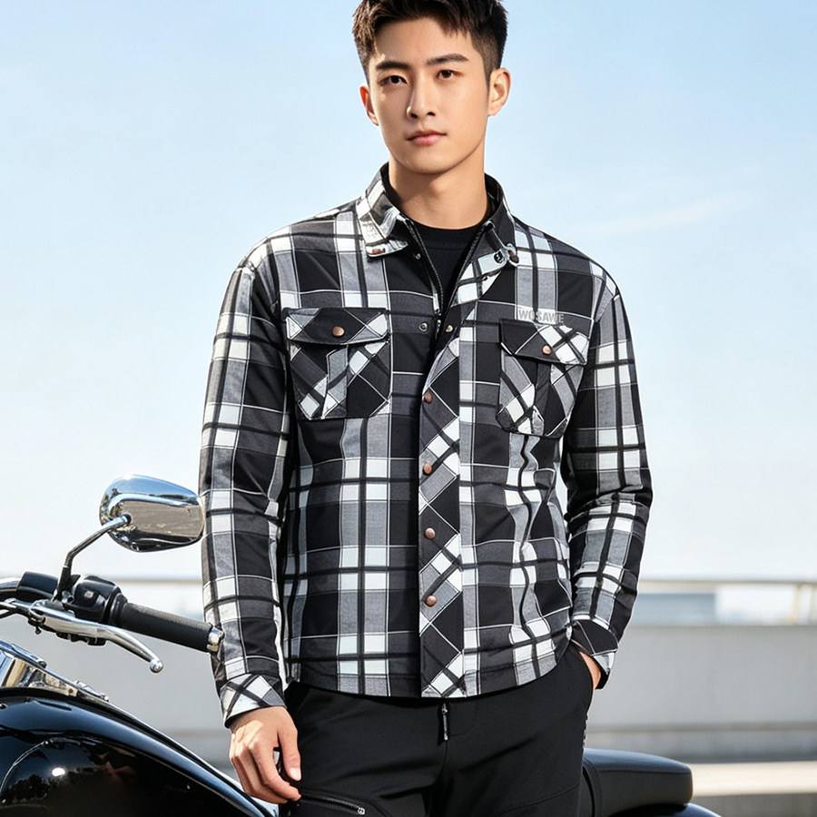 Ciepła koszula motocyklowa męs – Motorcycle Gear Jacket recenzja i cena