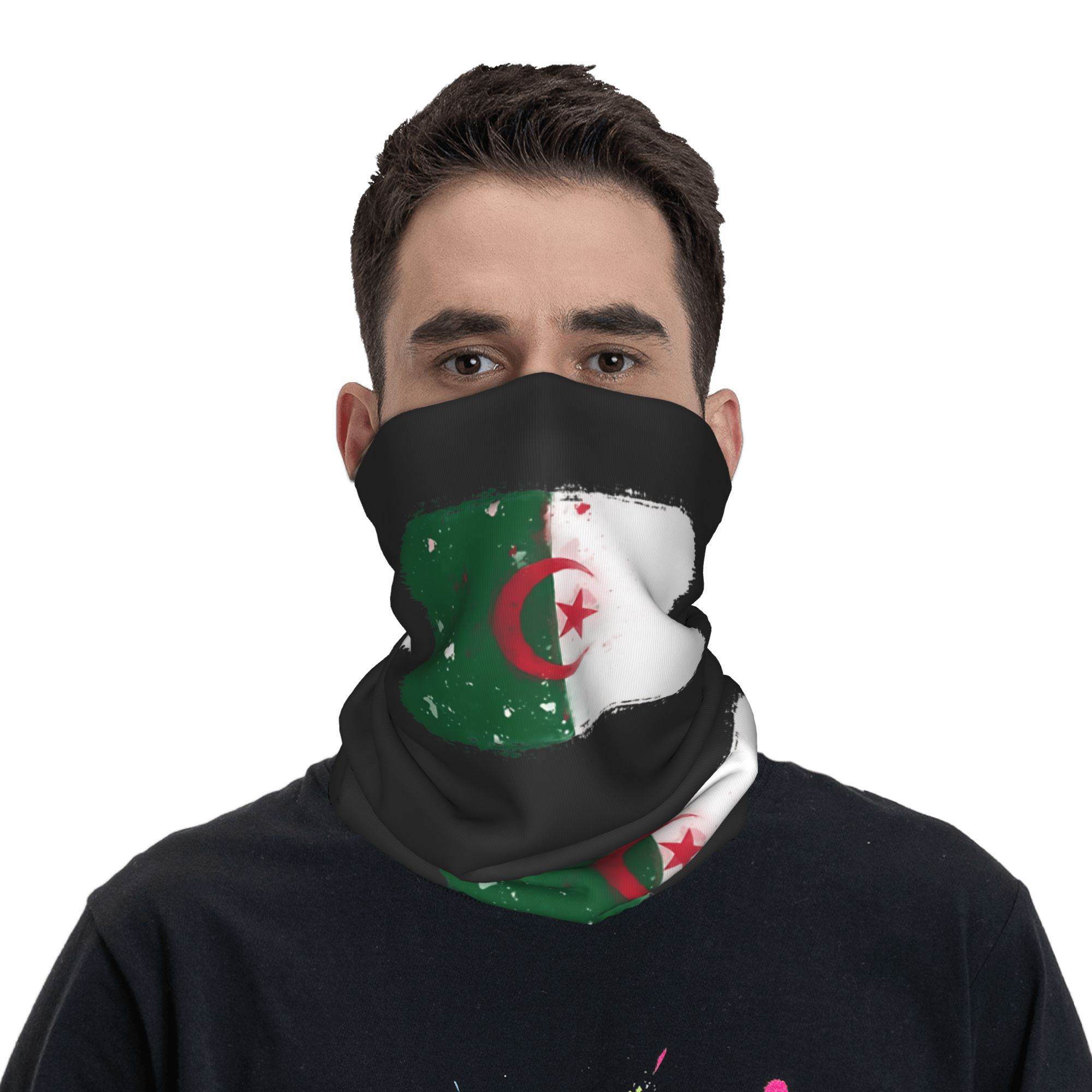 Bandana z flagą Algierii Retro – Neck Warmer Balaclava recenzja i cena